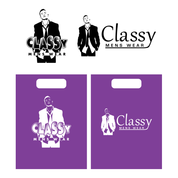 CLASSY MENS WEAR Logo PNG Vector