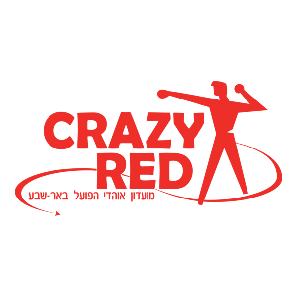 CrazyRed Hapoel Beer-Sheva Fans Club Logo PNG Vector