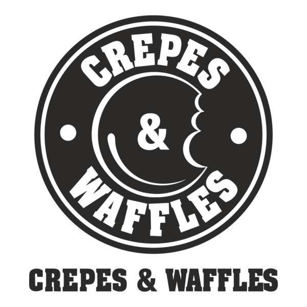 Crepes & Waffles Logo PNG Vector