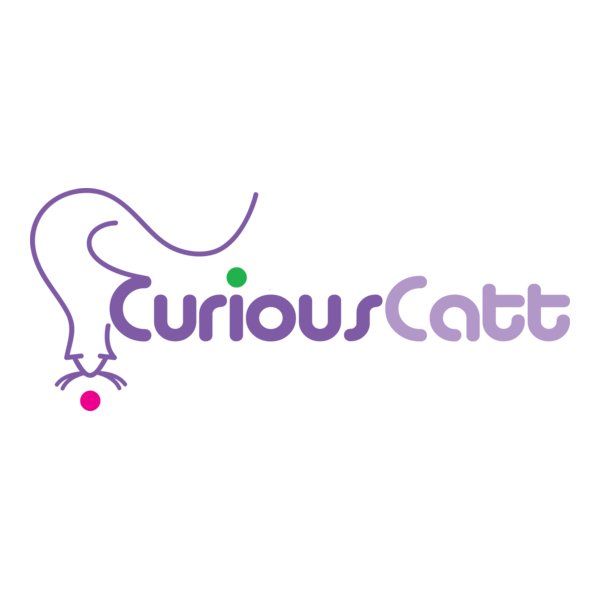 CuriousCatt Boutique Logo PNG Vector