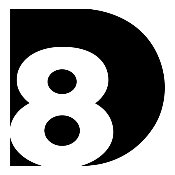 D8 Logo PNG Vector