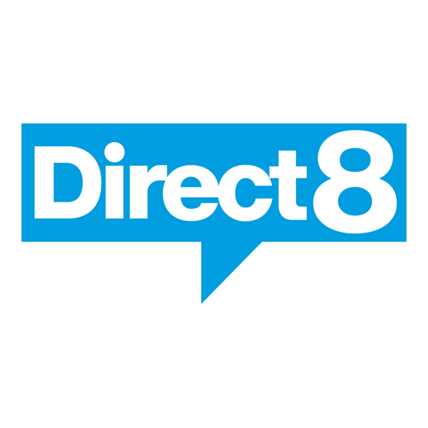 Direct 8 Logo PNG Vector