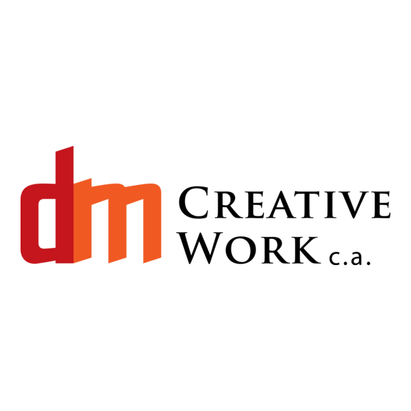 DM Creative Work Logo PNG Vector