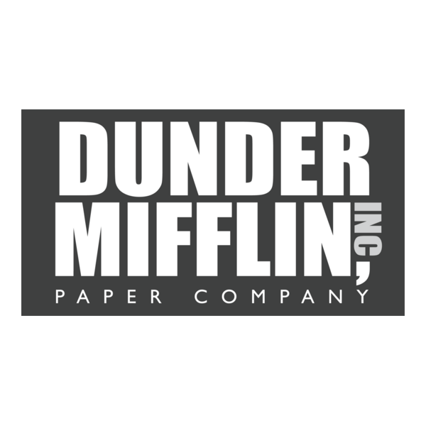 Dunder Mifflin Logo PNG Vector