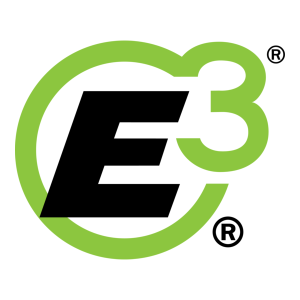 E3® Spark Plugs Logo PNG Vector