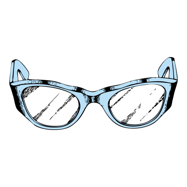 Eye Glasses Logo PNG Vector