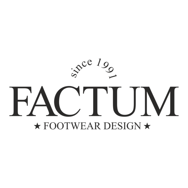 Factum Footwear Design Logo PNG Vector
