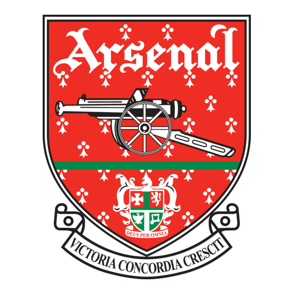 FC Arsenal London 1990's Logo PNG Vector