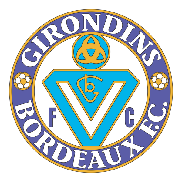 FC Girondins De Bordeaux 80's - early 90's Logo PNG Vector