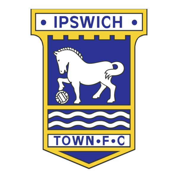 FC Ipswich Town 1980's Logo PNG Vector