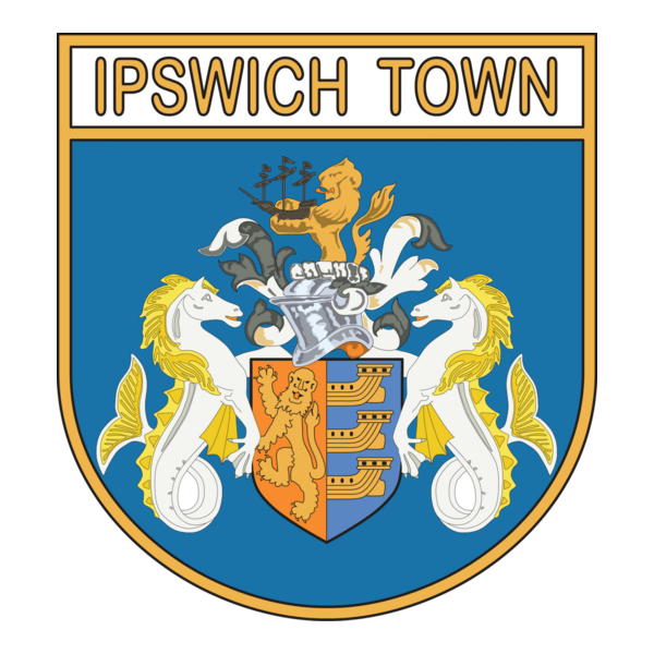 FC Ipswich Town 60's Logo PNG Vector
