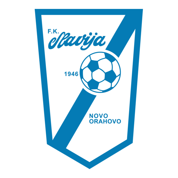 FK SLAVIJA Novo Orahovo Logo PNG Vector