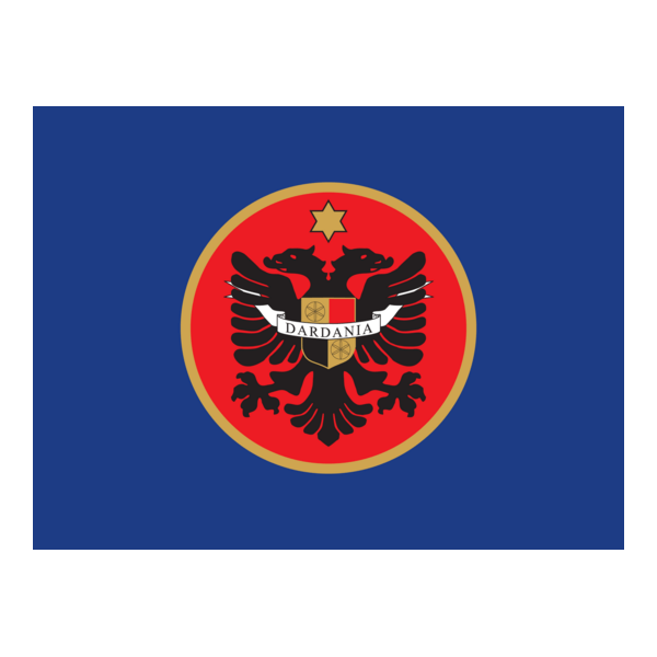 Flag of Dardania Logo PNG Vector
