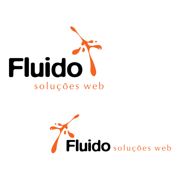 Fluido Soluções Web Logo PNG Vector
