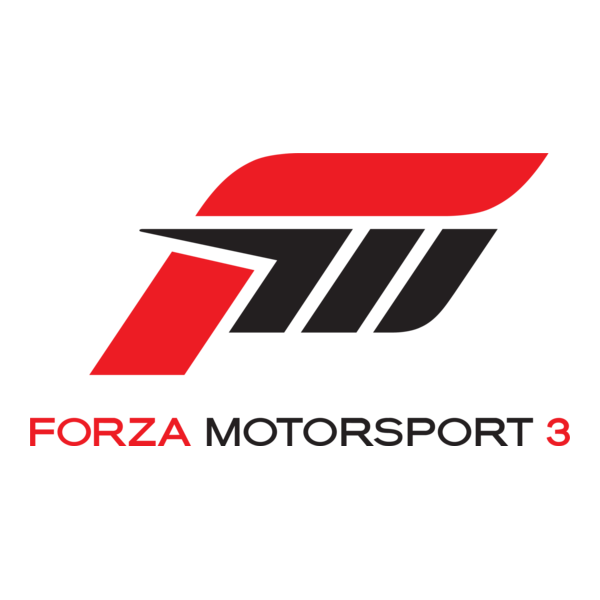Forza Motorsport 3 Logo PNG Vector