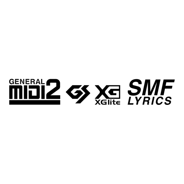 General MIDI 2 Logo PNG Vector