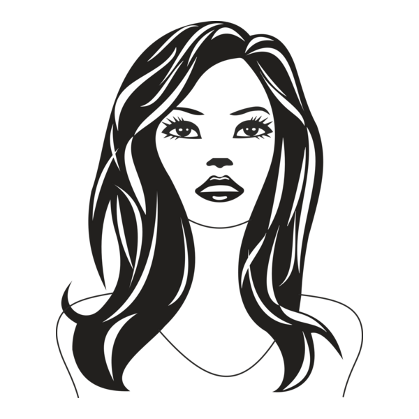 girl Logo PNG Vector