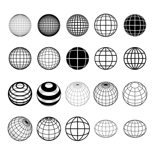 Globes Logo PNG Vector