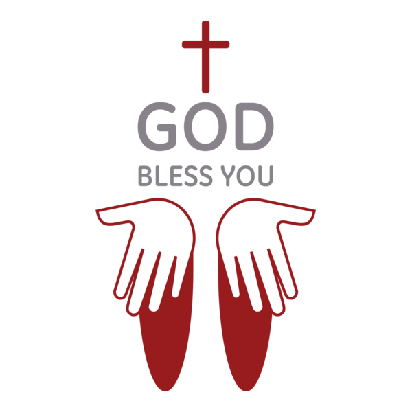 God bless you Logo PNG Vector