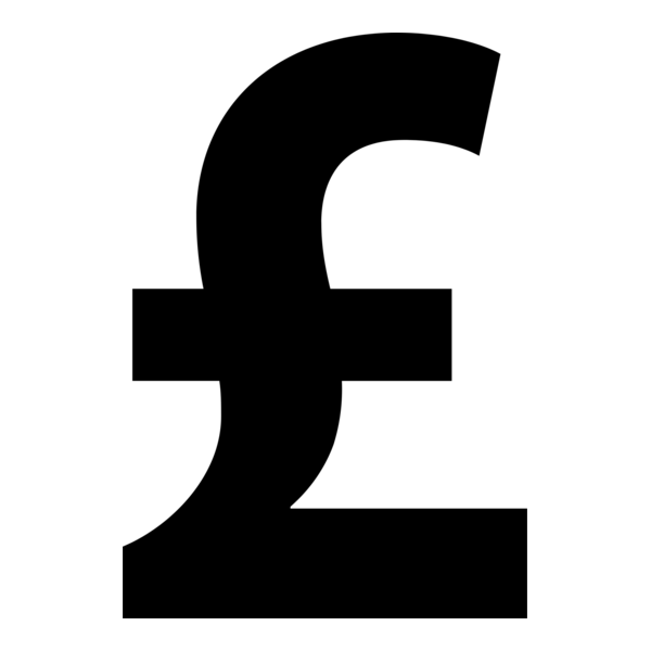 Great Britain Pound GBP Logo PNG Vector