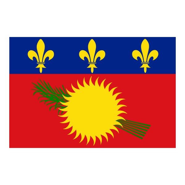 GUADELOUPE FLAG Logo PNG Vector