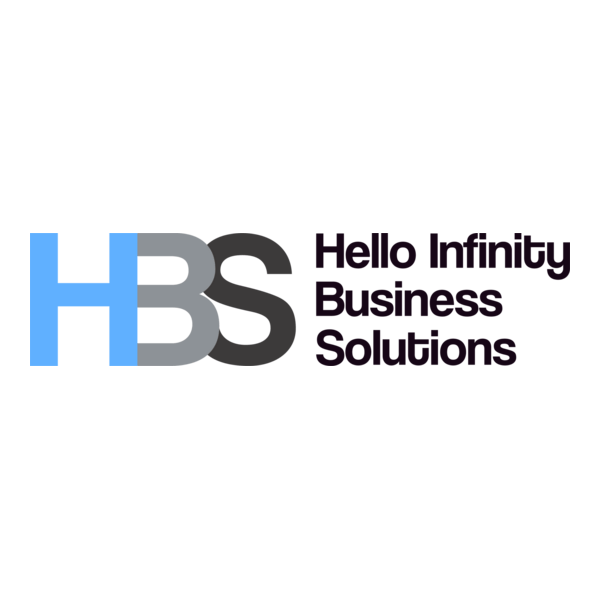 Hello Infinity Business Solutions HBS Logo PNG Vector