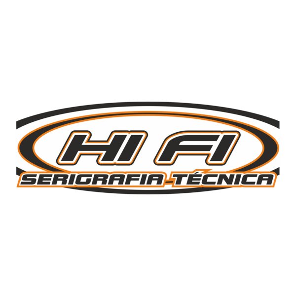HI FI Serigrafia Tecnica Logo PNG Vector