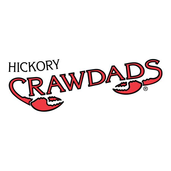 Hickory Crawdads Logo PNG Vector