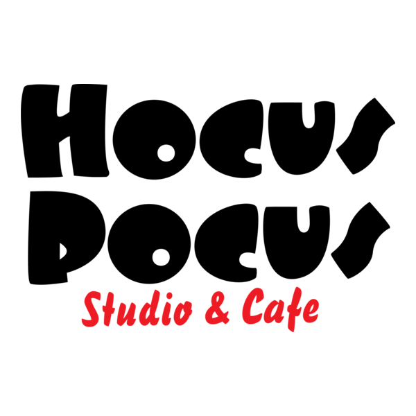 Hocus Pocus Studio e Café Logo PNG Vector