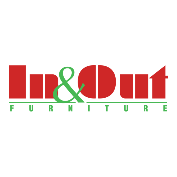 In&Out Furniture Logo PNG Vector
