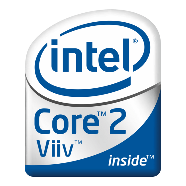 Intel Core 2 Viiv Logo PNG Vector