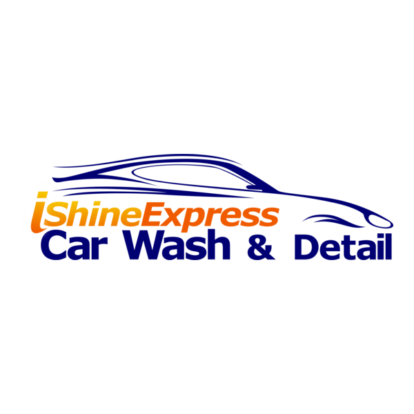 iShine Express Car Wash Logo PNG Vector