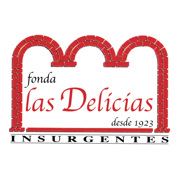 Las Delicias Fonda Insurgentes Logo PNG Vector