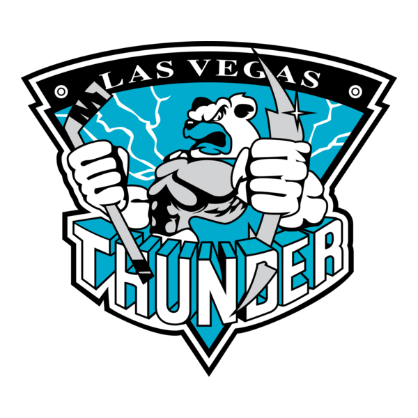 LAS VEGAS THUNDER Logo PNG Vector
