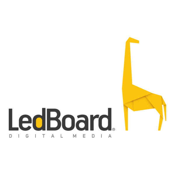 Ledboard Digital Media Logo PNG Vector