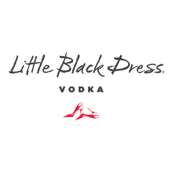 Little Black Dress Vodka Logo PNG Vector