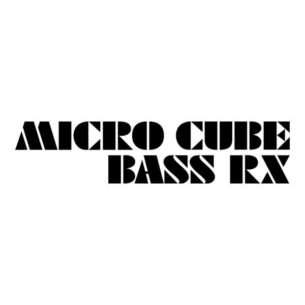 Micro Cube Bass RX Logo PNG Vector