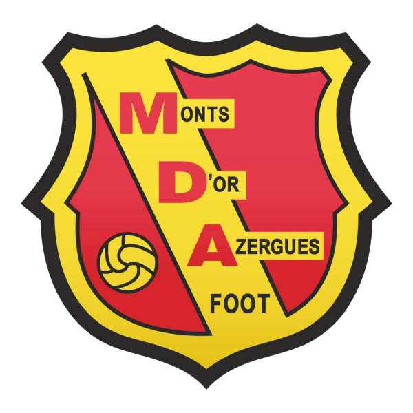 Monts d'Or Azergues Foot Logo PNG Vector