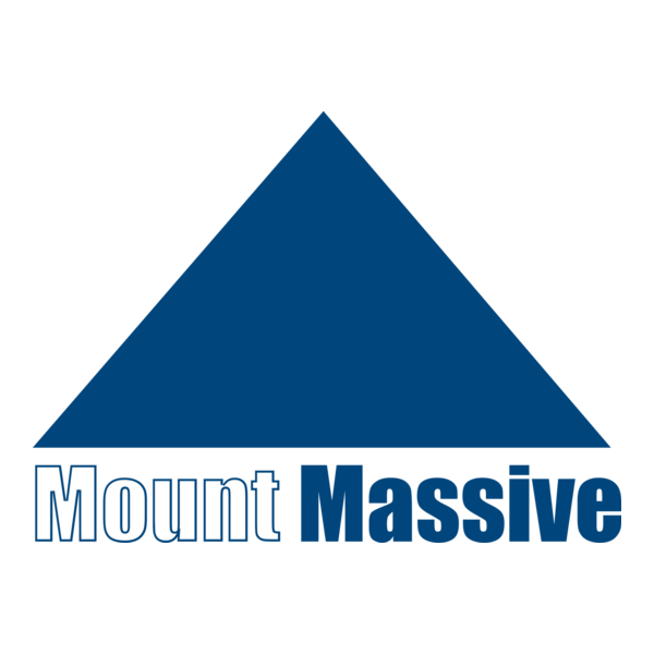 Mount Massive Logo PNG Vector