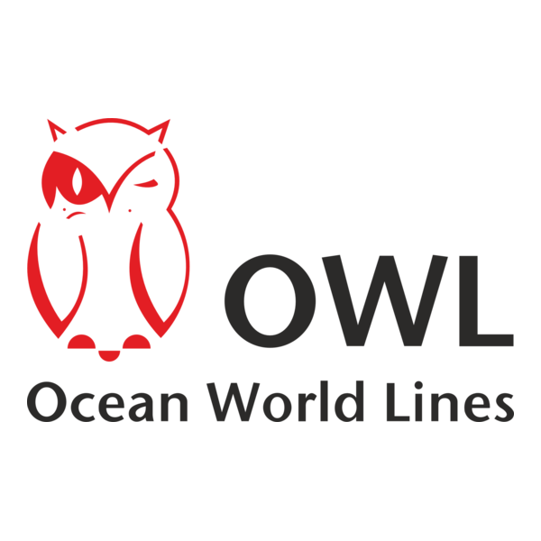 Ocean World Lines Logo PNG Vector