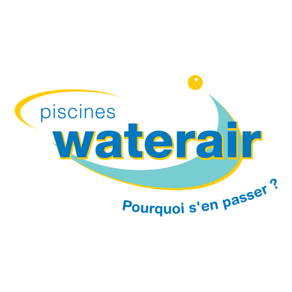 Piscines Waterair Logo PNG Vector