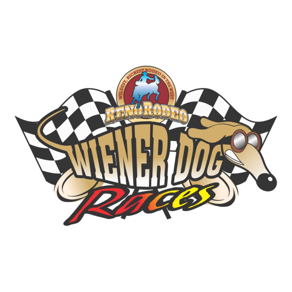 Reno Rodeo Wiener Dog Races Logo PNG Vector