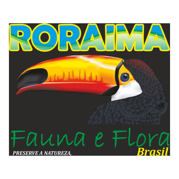 Roraima fauna e flora Logo PNG Vector
