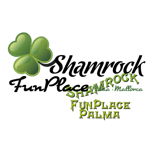 Shamrock Fun Place Logo PNG Vector