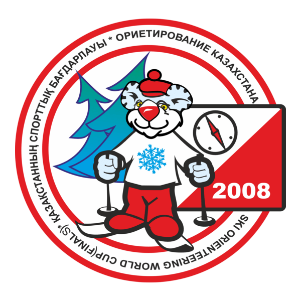 Ski orienteering world cup (finals) 2008 Logo PNG Vector