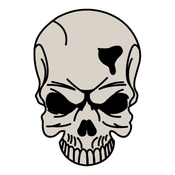 Skull Logo PNG Vector