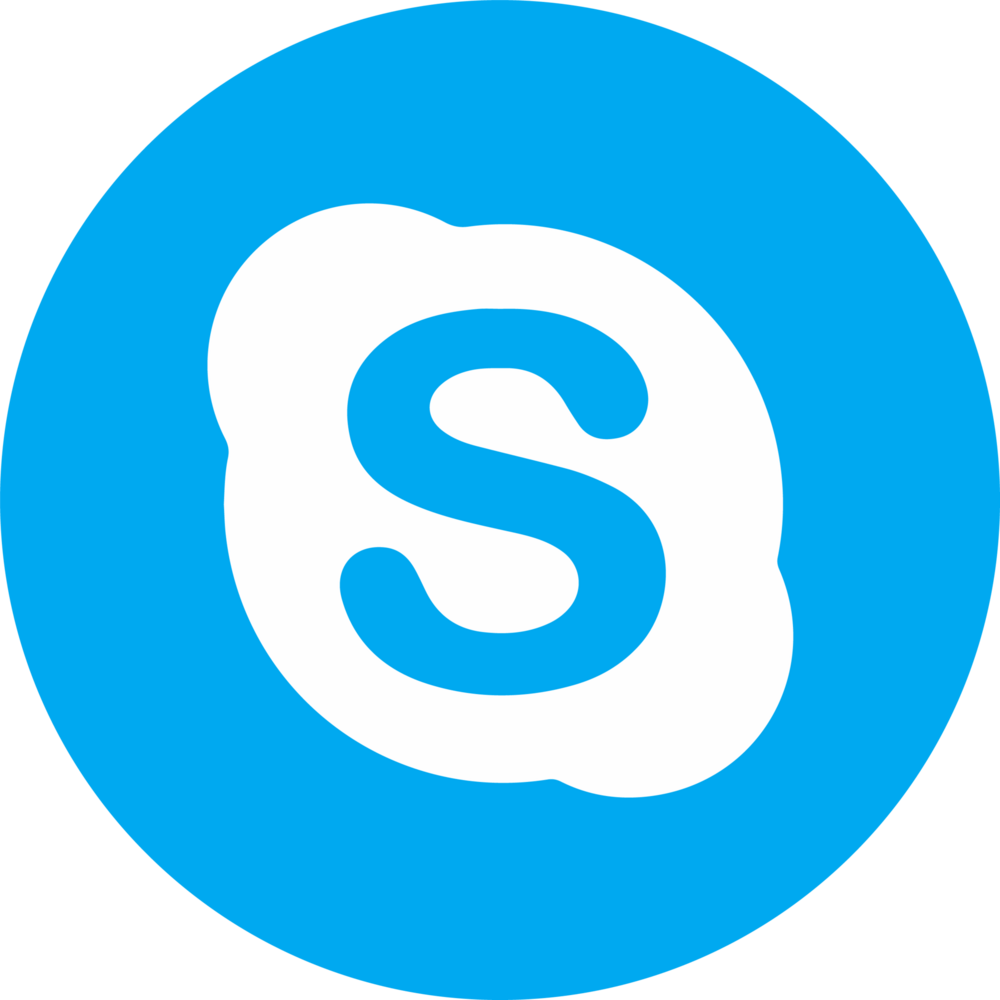 Skype Icon Logo PNG Vector