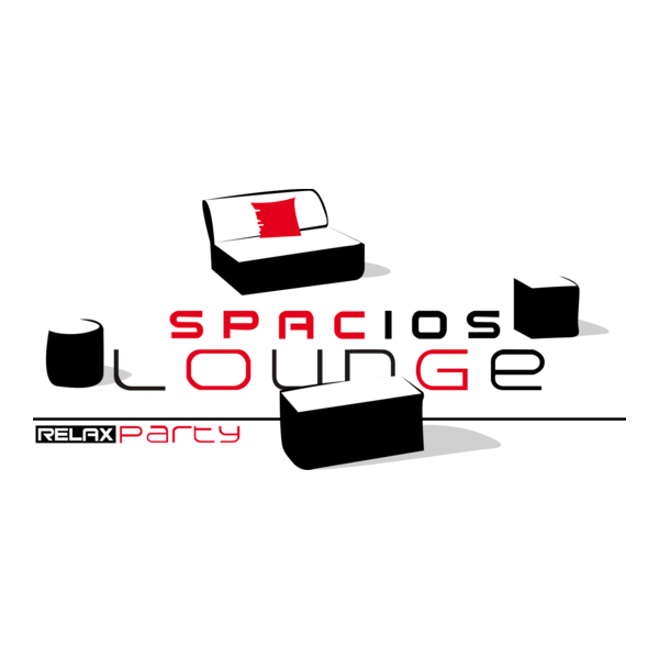 Spacios Lounge Relax Party Logo PNG Vector