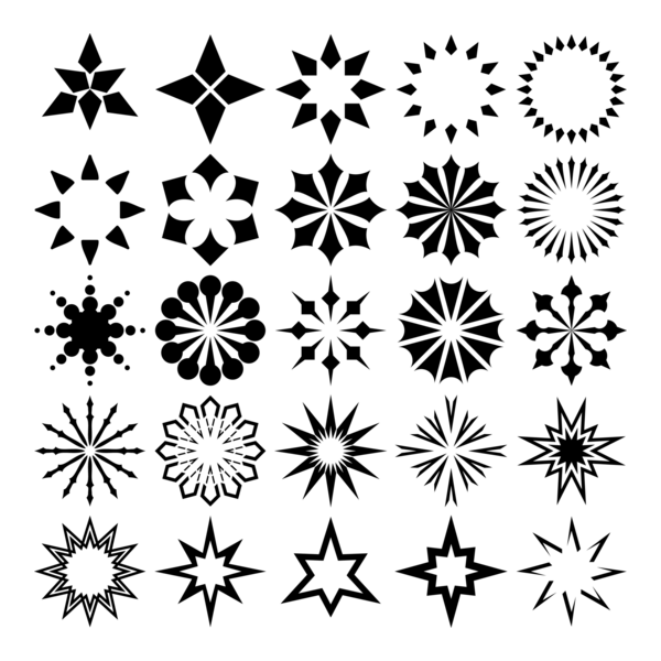 Stars Logo PNG Vector