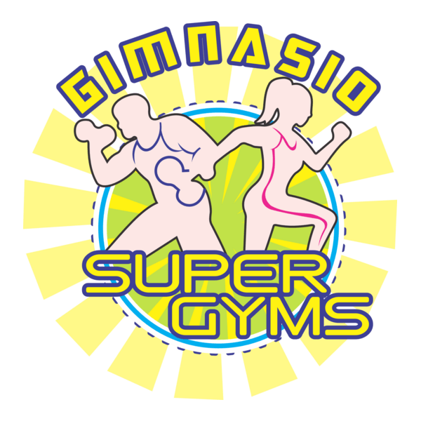 Super Gyms Logo PNG Vector